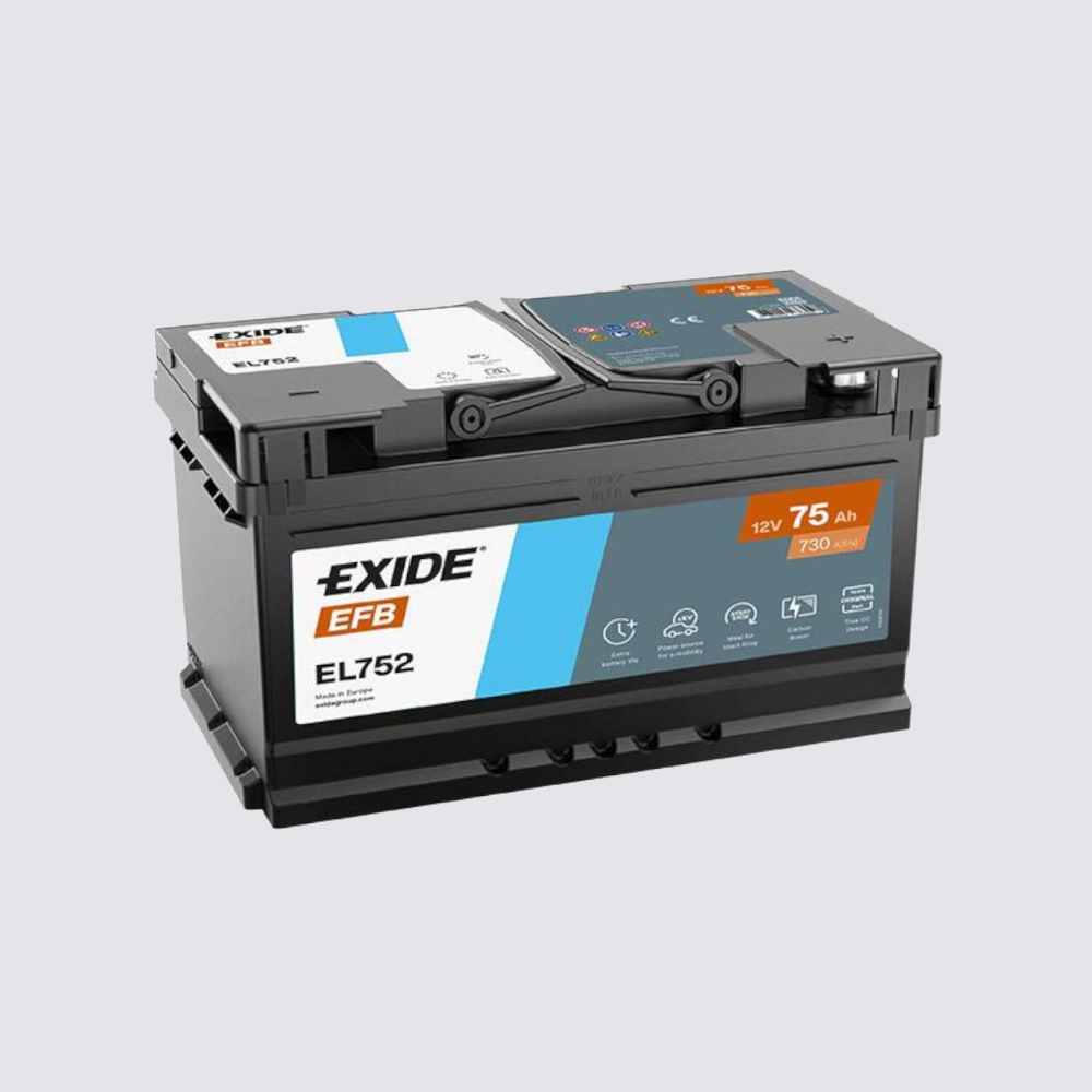 Аккумулятор EXIDE TECHNOLOGIES 75обратная для автомобилей установка замена