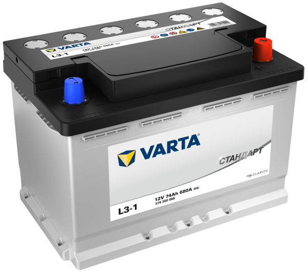 Аккумулятор VARTA 74обратная для автомобилей установка замена