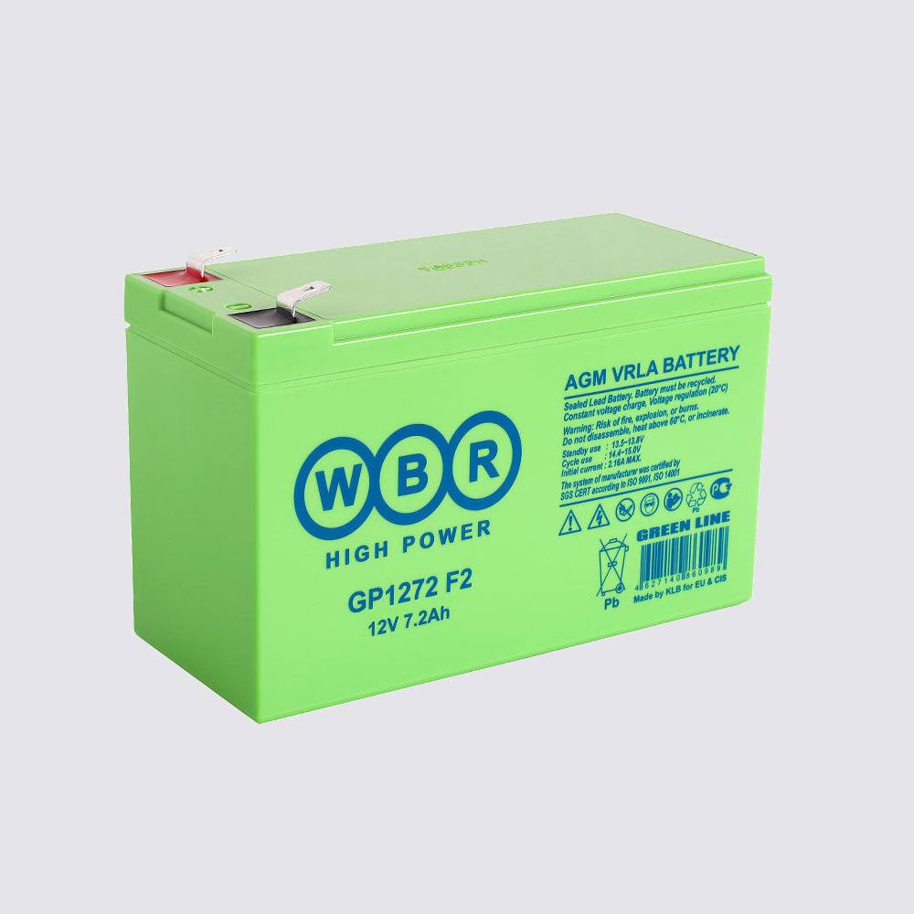 Аккумулятор WBR 12 7,2 для ИБП