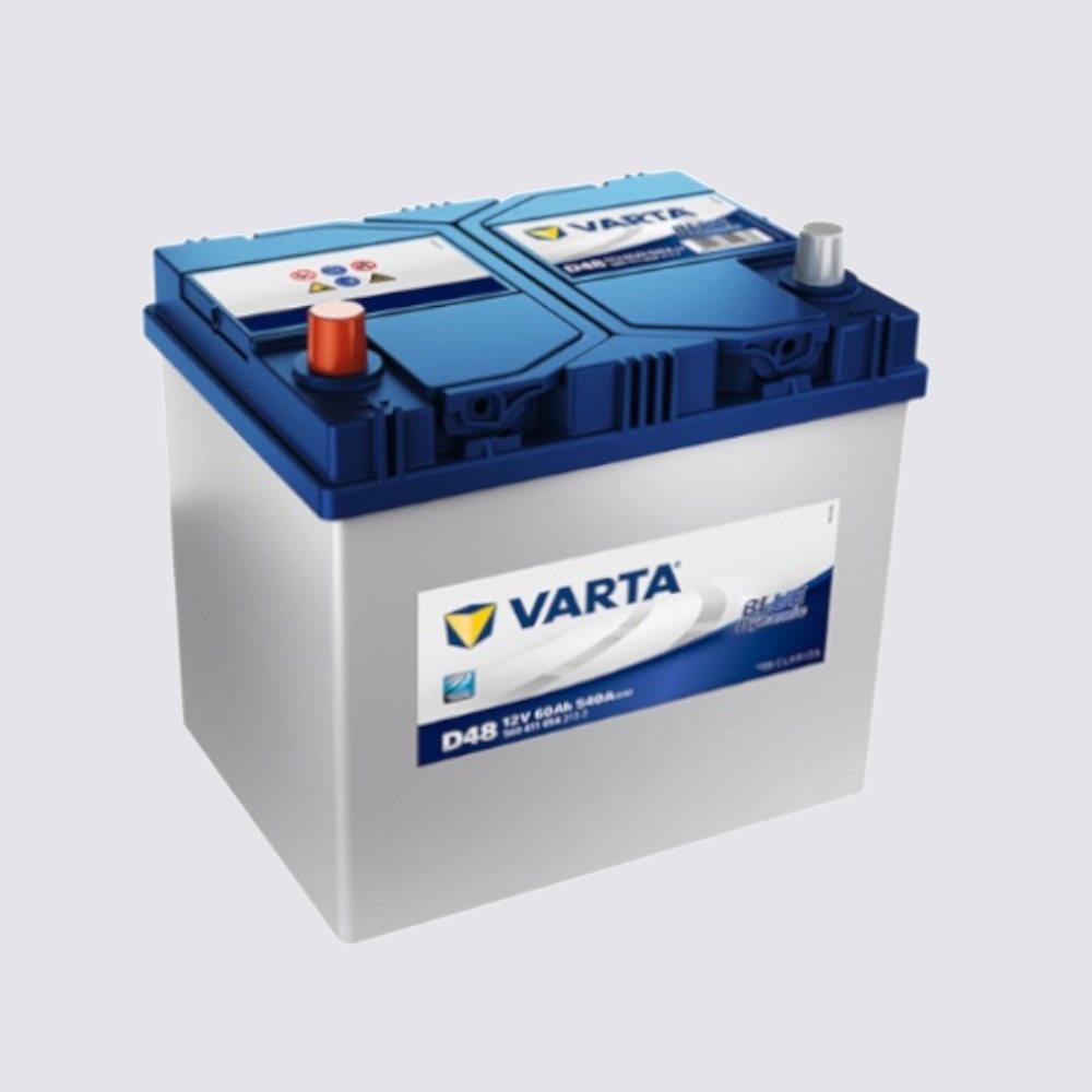 Аккумулятор VARTA 60прямая для автомобилей установка замена