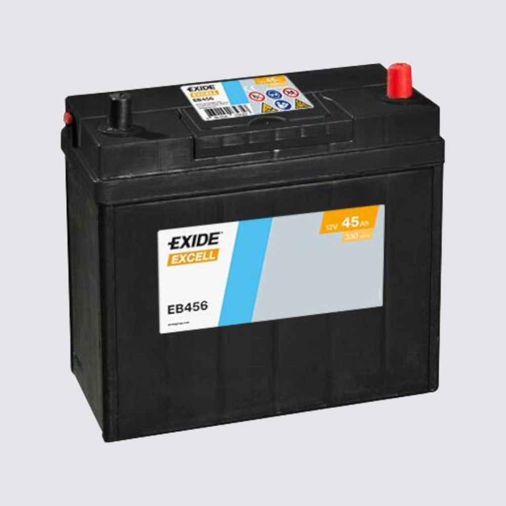 Аккумулятор EXIDE TECHNOLOGIES 45обратная для автомобилей установка замена