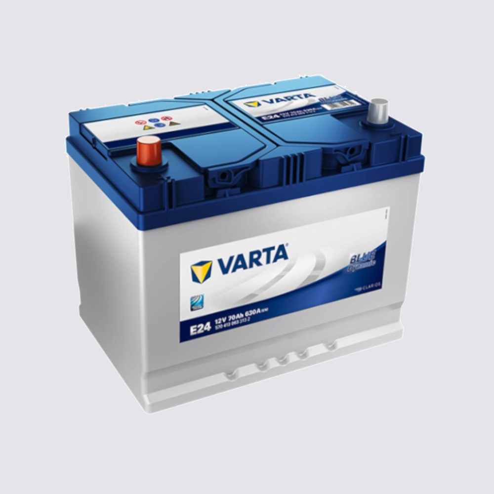 Аккумулятор VARTA 70прямая для автомобилей установка замена