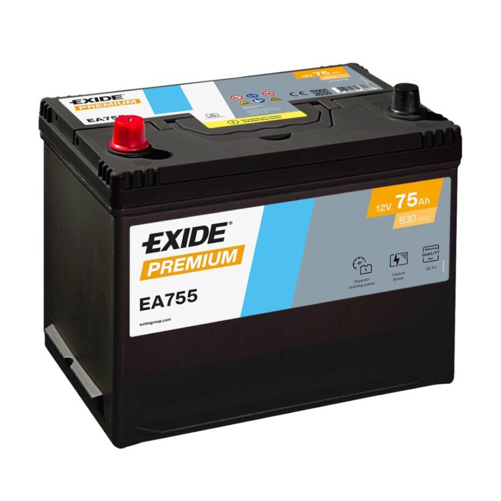 Аккумулятор EXIDE TECHNOLOGIES 75прямая для автомобилей установка замена