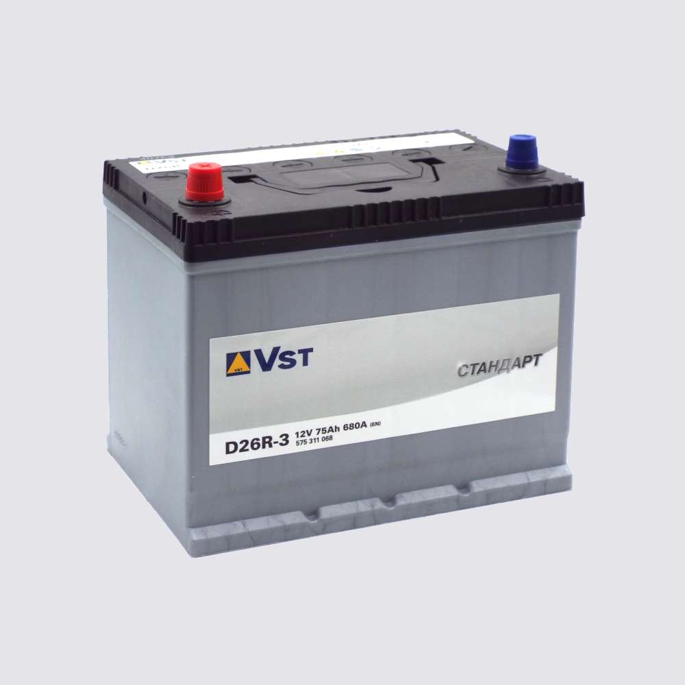 Аккумулятор VARTA 75прямая для автомобилей установка замена