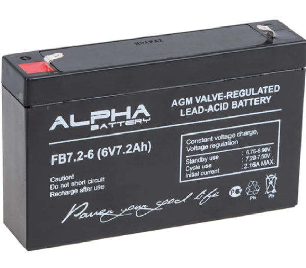 Аккумулятор ALFA 6 7,2 для ИБП