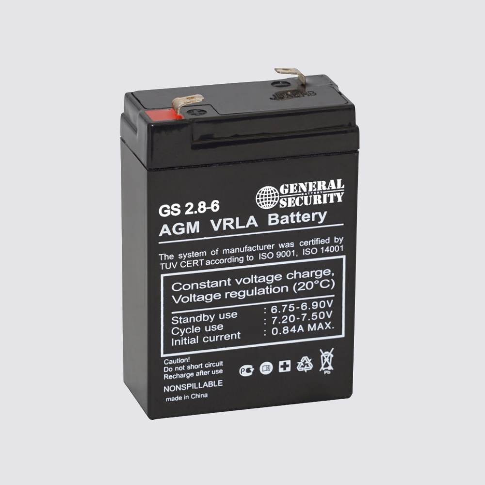Аккумулятор General Security 6 2,8 для ИБП