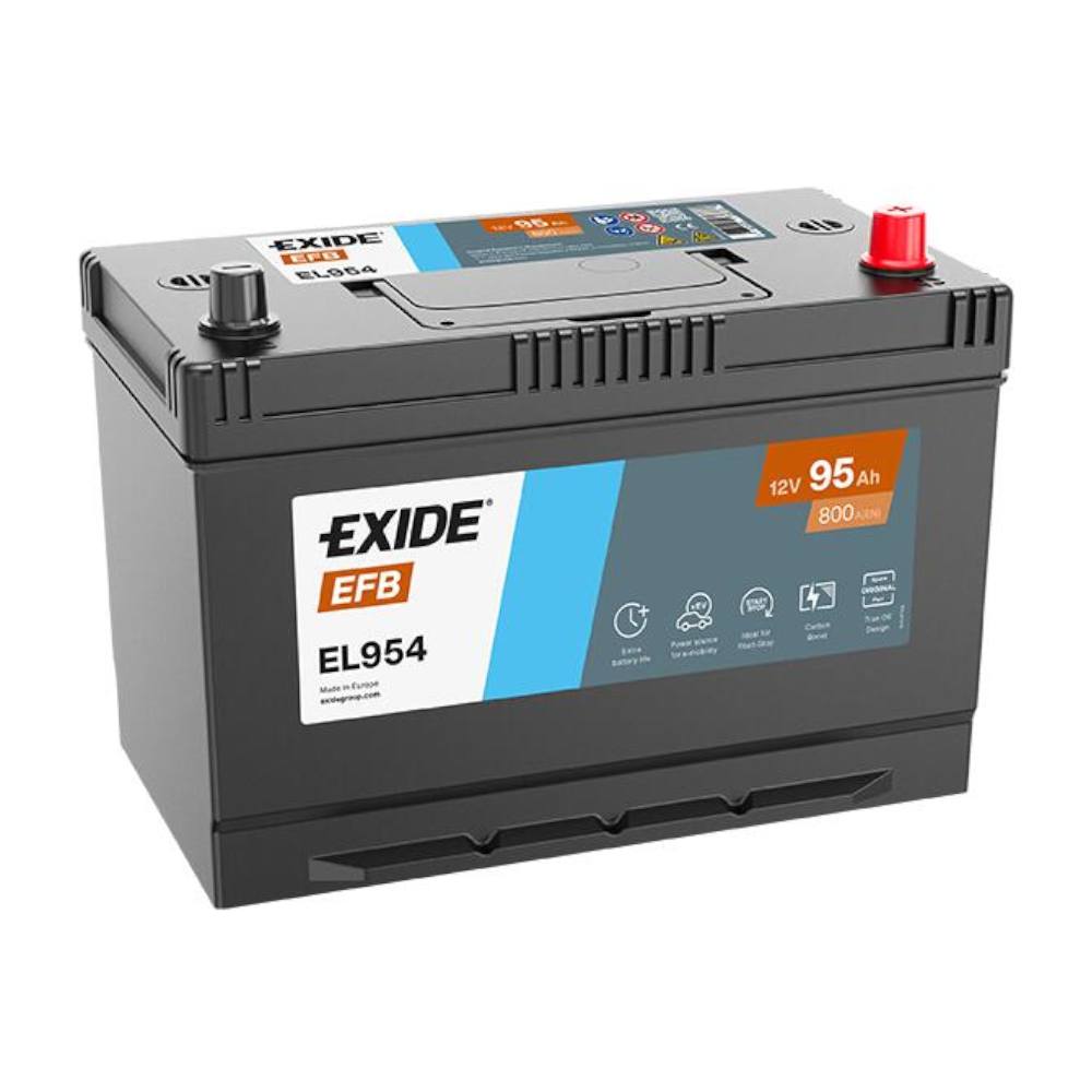 Аккумулятор EXIDE TECHNOLOGIES 95обратная для автомобилей установка замена