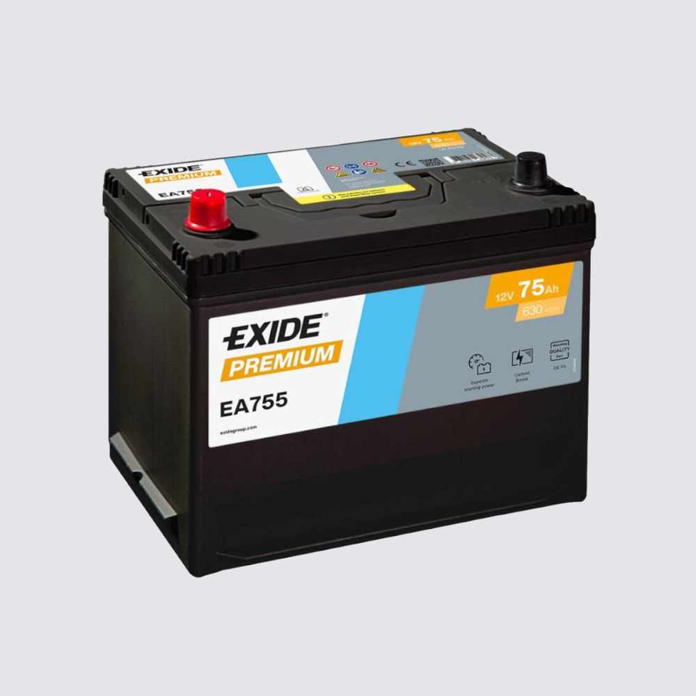 Аккумулятор EXIDE TECHNOLOGIES 75прямая для автомобилей установка замена