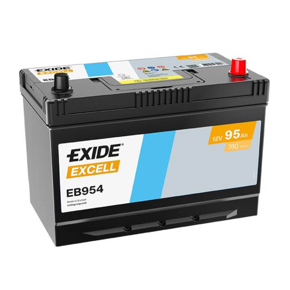 Аккумулятор EXIDE TECHNOLOGIES 95обратная для автомобилей установка замена