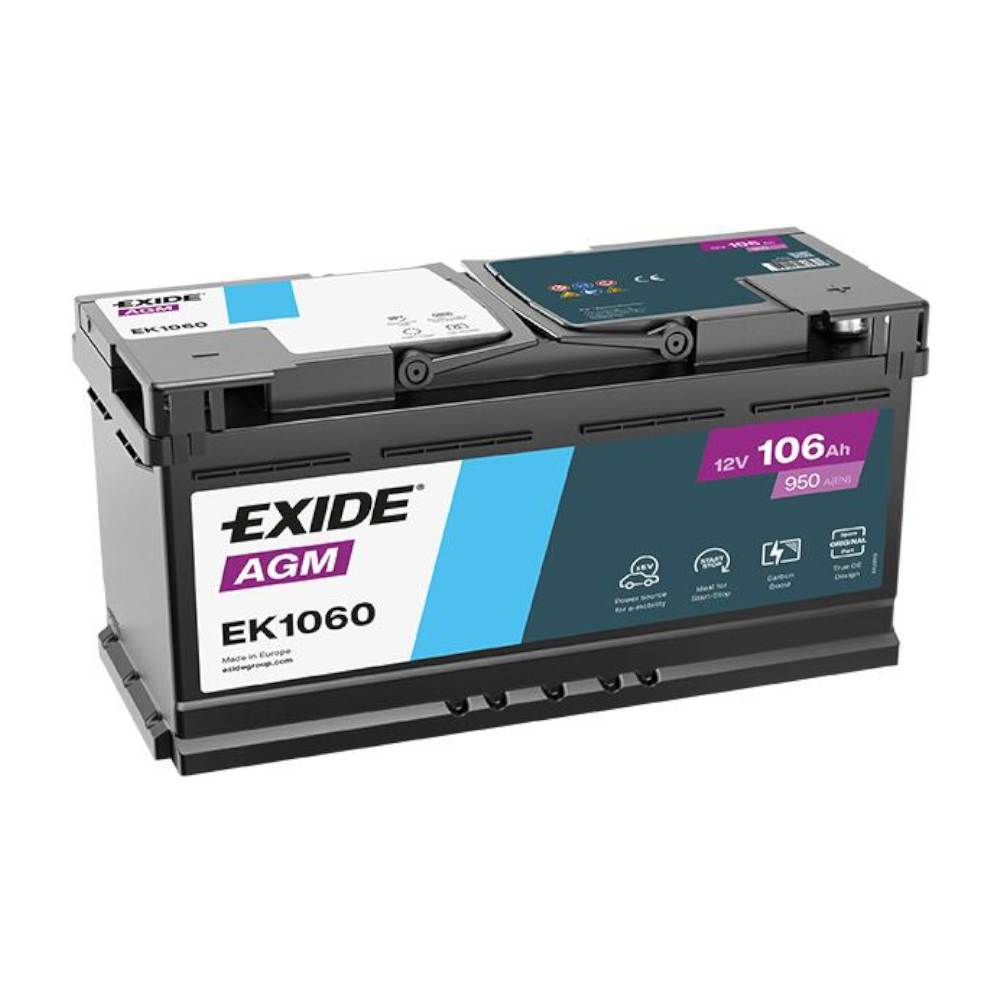 Аккумулятор EXIDE TECHNOLOGIES 106обратная для автомобилей установка замена