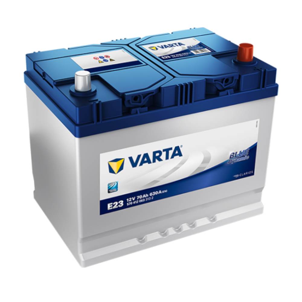 Аккумулятор VARTA 70обратная для автомобилей установка замена