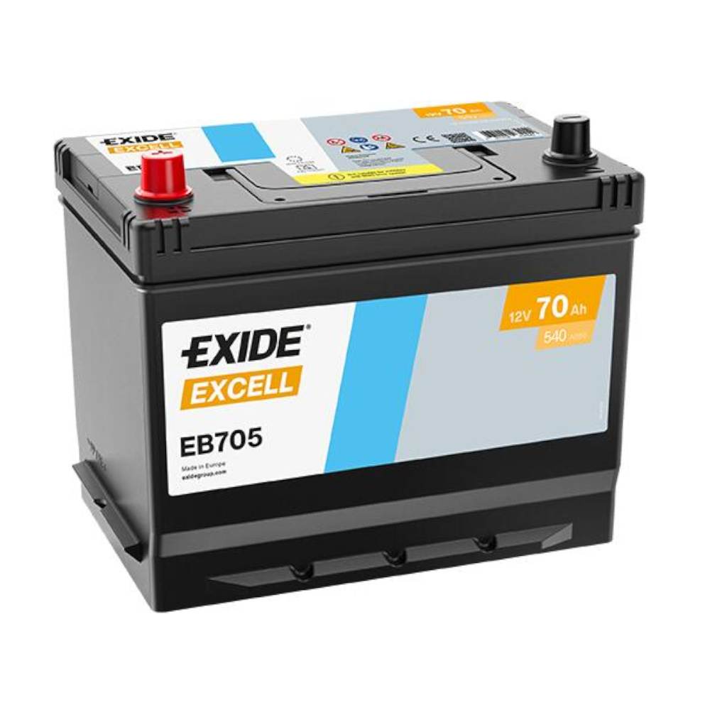 Аккумулятор EXIDE TECHNOLOGIES 70прямая для автомобилей установка замена