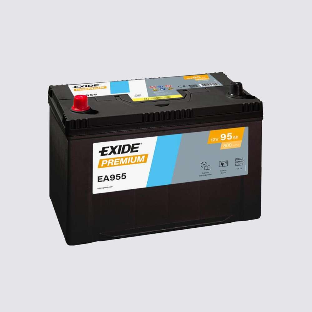 Аккумулятор EXIDE TECHNOLOGIES 95прямая для автомобилей установка замена