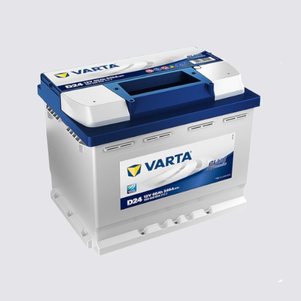 Аккумулятор VARTA 60обратная для автомобилей установка замена