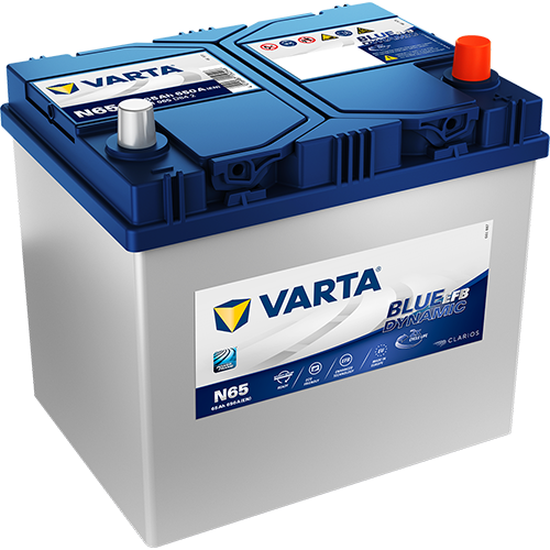 Аккумулятор VARTA 65обратная для автомобилей установка замена