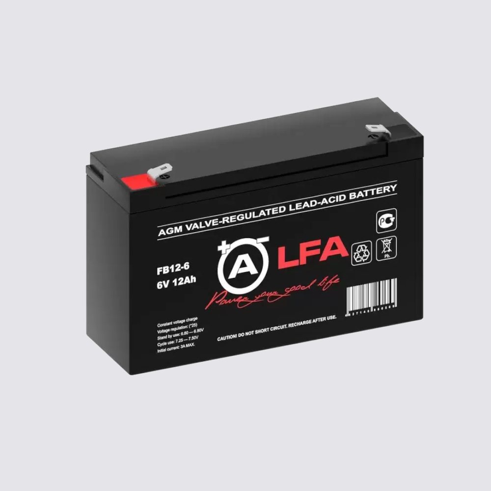 Аккумулятор ALFA 6 12 для ИБП