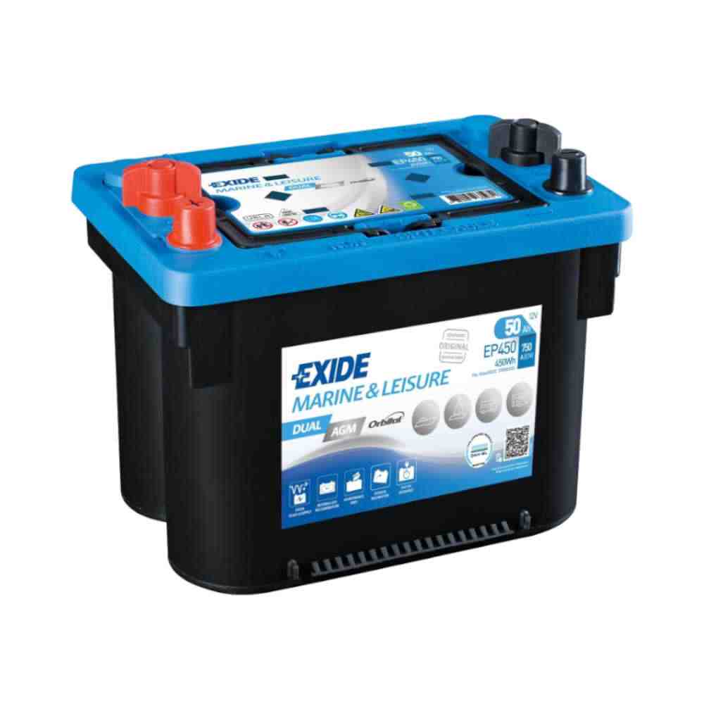 Аккумулятор EXIDE TECHNOLOGIES 1250 для катеров и яхт 