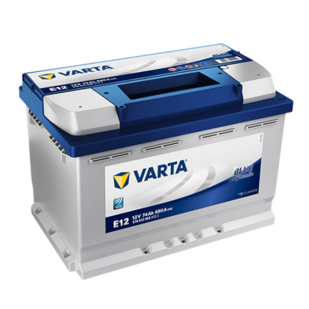 Аккумулятор VARTA 74прямая для автомобилей установка замена