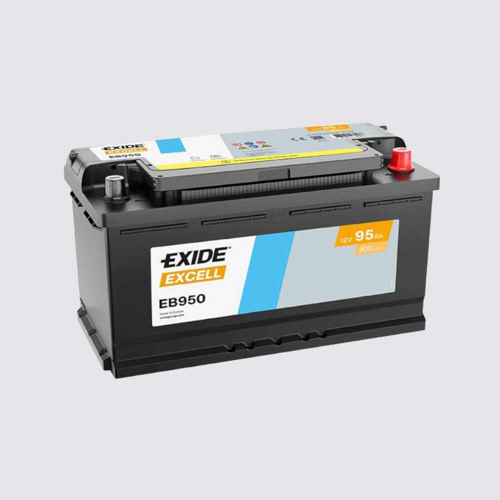 Аккумулятор EXIDE TECHNOLOGIES 95обратная для автомобилей установка замена