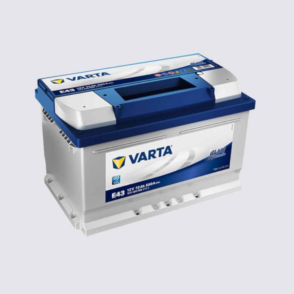 Аккумулятор VARTA 72обратная для автомобилей установка замена