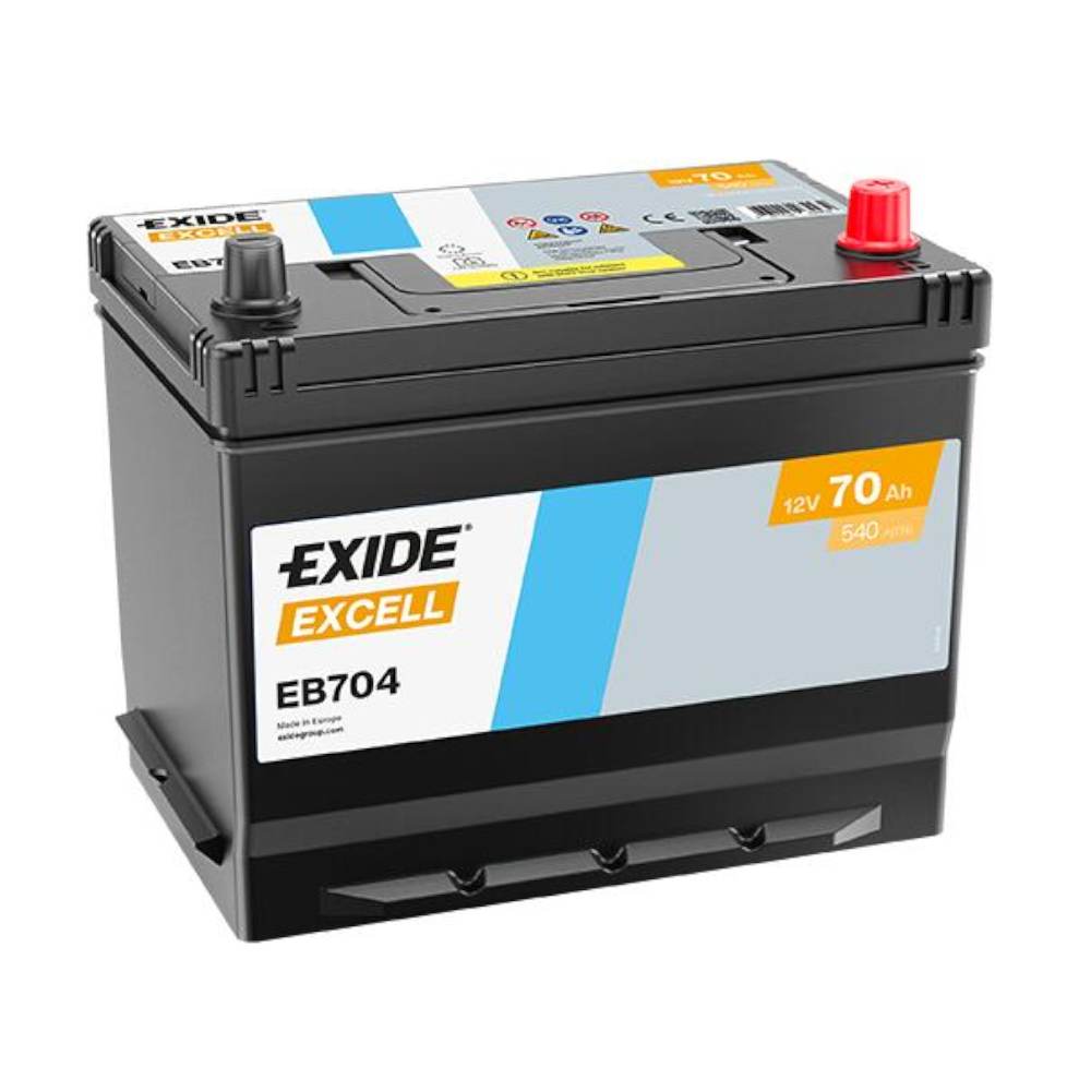 Аккумулятор EXIDE TECHNOLOGIES 70обратная для автомобилей установка замена