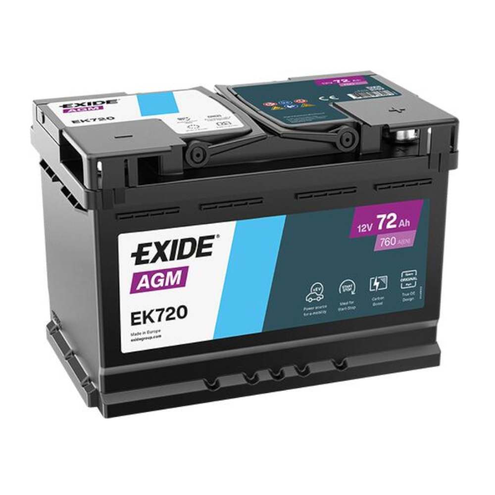 Аккумулятор EXIDE TECHNOLOGIES 72обратная для автомобилей установка замена