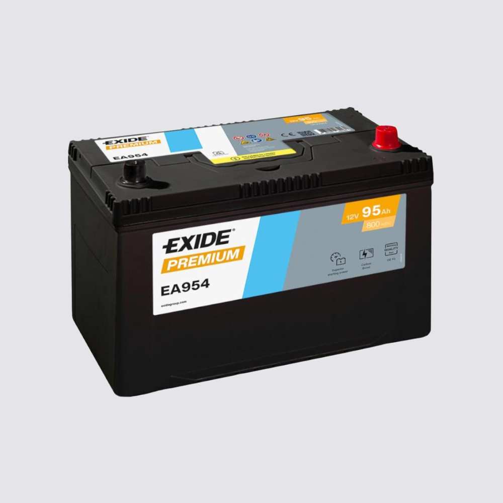 Аккумулятор EXIDE TECHNOLOGIES 95обратная для автомобилей установка замена