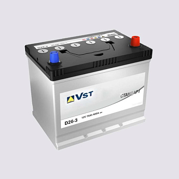 Аккумулятор VARTA 75 обратная 