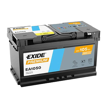 Аккумулятор EXIDE TECHNOLOGIES 105 обратная 