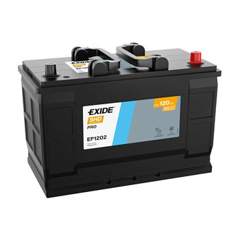 Аккумулятор EXIDE TECHNOLOGIES для грузовых автомобилей технология Жидкий электролит усиленная виброустойчивость 