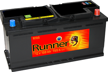 Аккумулятор RUNNER 100 обратная 