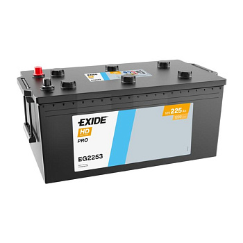 Аккумулятор EXIDE TECHNOLOGIES для грузовых автомобилей технология Жидкий электролит усиленная виброустойчивость 