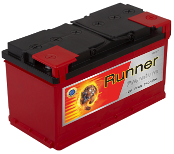 Аккумулятор RUNNER 77 обратная 