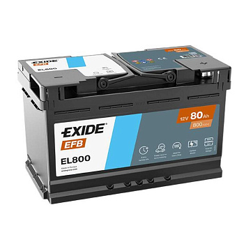 Аккумулятор EXIDE TECHNOLOGIES 80 обратная 