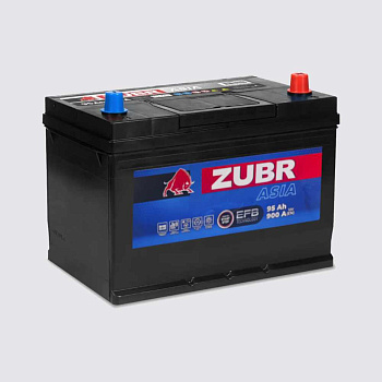 Аккумулятор ZUBR 95 обратная 