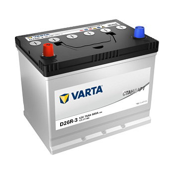 Аккумулятор VARTA 75 прямая 