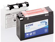 2,3Ah R+ Exide Motorbike&Sport AGM 12V 35 А (ДШВ: 113*38*85мм), корпус: Euro, клеммы: под болт