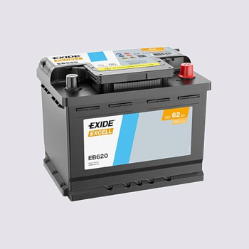 Аккумулятор EXIDE TECHNOLOGIES 62 обратная 