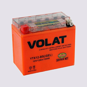 Аккумулятор мотоциклетный GEL 12 высокая устойчивость к глубоко му разряду