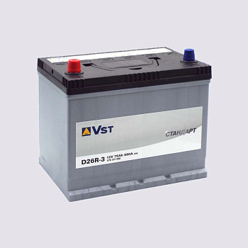 Аккумулятор VARTA 75 прямая 