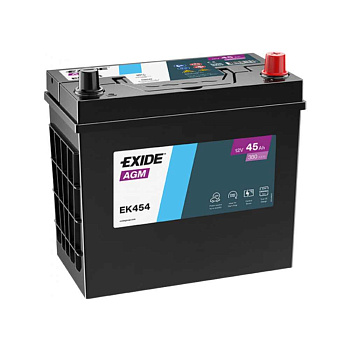 Аккумулятор EXIDE TECHNOLOGIES 45 прямая 