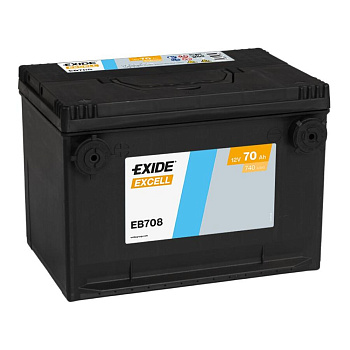 Аккумулятор EXIDE TECHNOLOGIES 70 обратная 