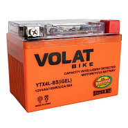 4Ah R+ Volat Bike iGEL 12V 50 А (ДШВ: 113*70*85мм), корпус: Euro, клеммы: под болт