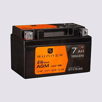 Аккумулятор мотоциклетный AGM 12 высокая устойчивость к глубоко му разряду