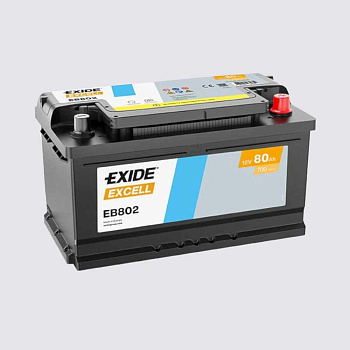 Аккумулятор EXIDE TECHNOLOGIES 80 обратная 
