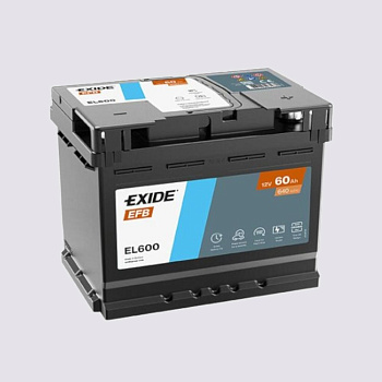 Аккумулятор EXIDE TECHNOLOGIES 60 обратная 