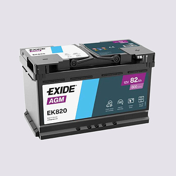 Аккумулятор EXIDE TECHNOLOGIES 82 обратная 