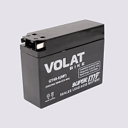 2,5Ah R+ Volat Bike MF(AGM) 12V 40 А (ДШВ: 113*39*87мм), корпус: Euro, клеммы: боковые клеммы 