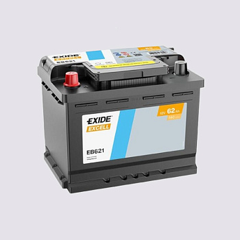 Аккумулятор EXIDE TECHNOLOGIES 62 прямая 