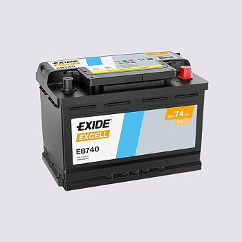 Аккумулятор EXIDE TECHNOLOGIES 74 обратная 